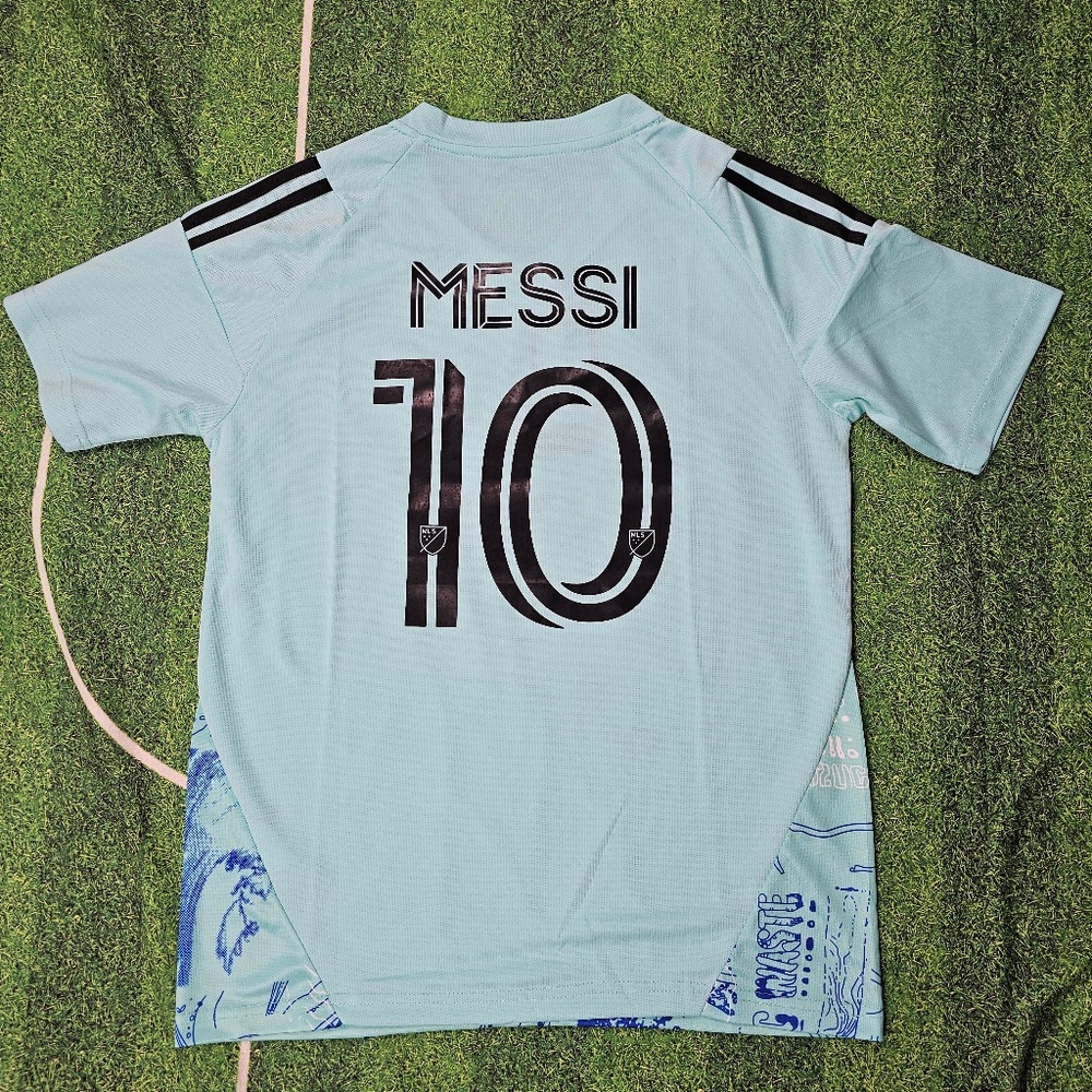 Men's Messi Inter Miami Mens Soccer Jersey Playera de Miami Male Football Shirt